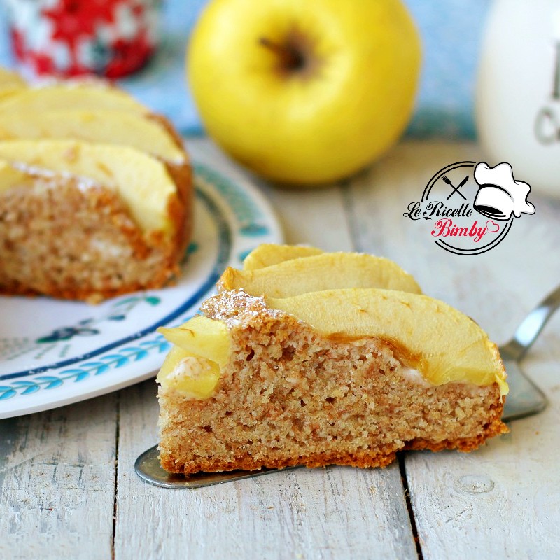 TORTA INTEGRALE ALLE MELE BIMBY