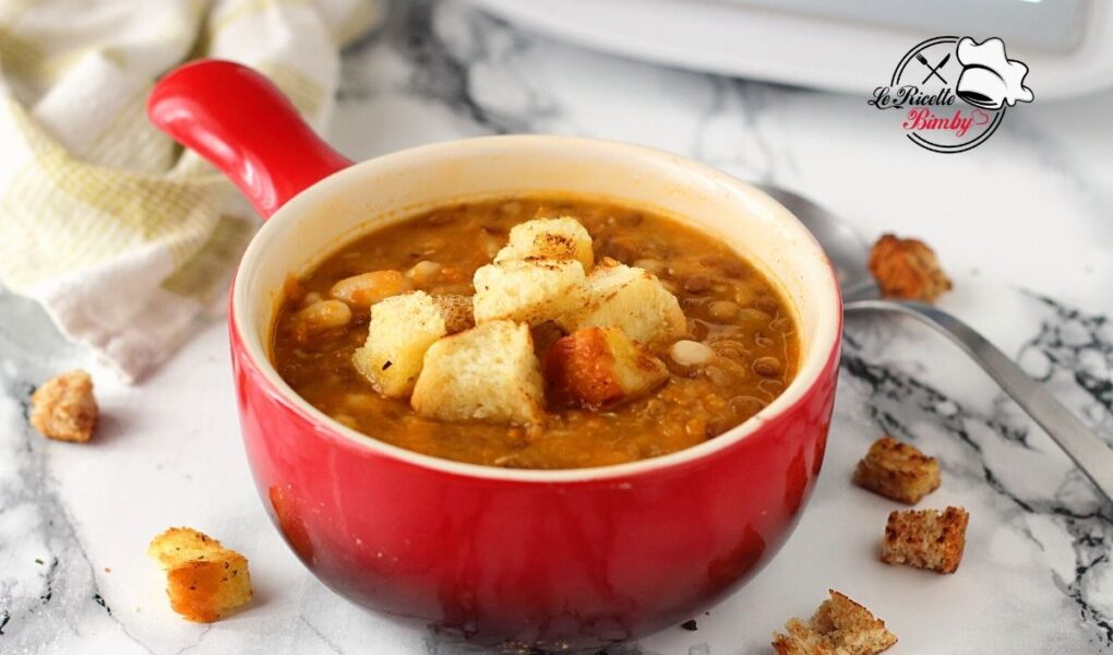 ZUPPA DI LEGUMI VELOCE RICETTA BIMBY