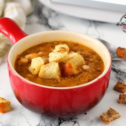 ZUPPA DI LEGUMI VELOCE RICETTA BIMBY