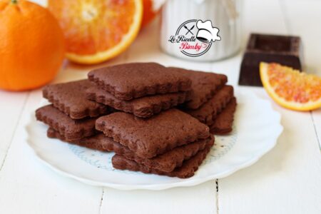 BISCOTTI ALL'ARANCIA E CIOCCOLATO BIMBY