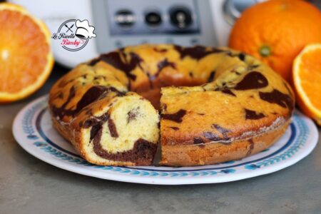 CIAMBELLA ALL'ARANCIA E CACAO BIMBY