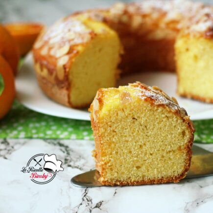 CIAMBELLA ALL'ARANCIA E MANDORLE BIMBY