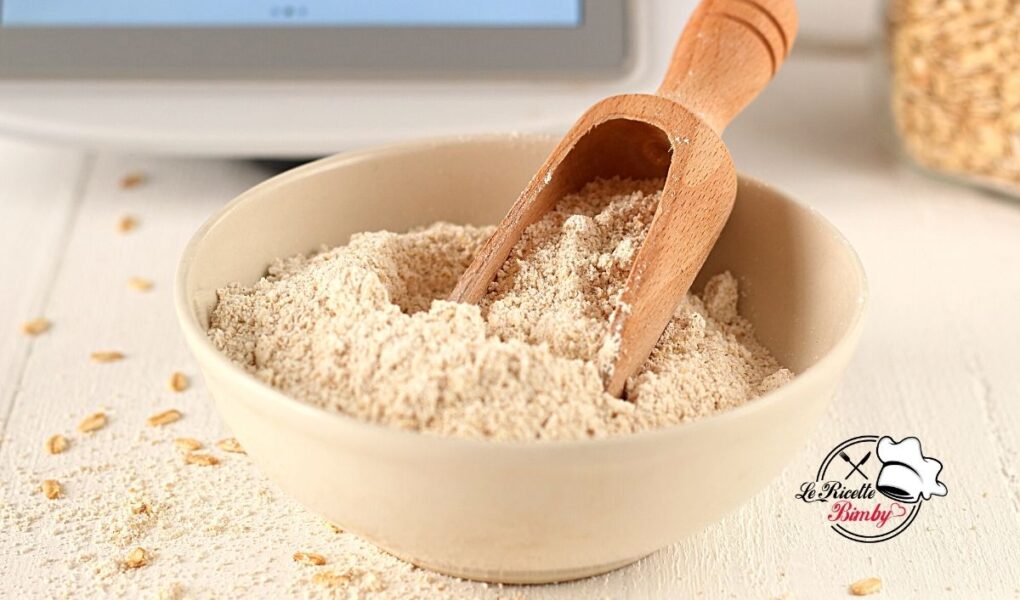 COME FARE LA FARINA D'AVENA CON IL BIMBY