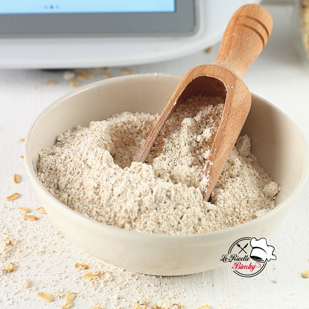 COME FARE LA FARINA D'AVENA CON IL BIMBY
