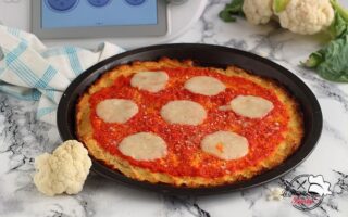 FINTA PIZZA DI CAVOLFIORE BIMBY
