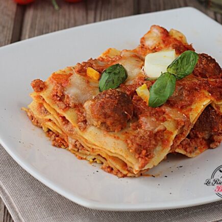 LASAGNA NAPOLETANA RICETTA BIMBY