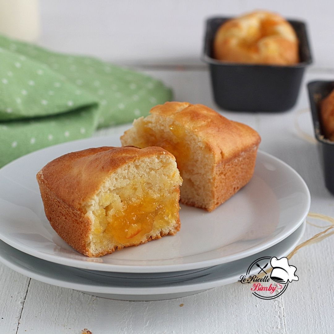 MERENDINE CON CUORE ALLA MARMELLATA BIMBY: