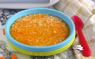 MINESTRA DI RISO E ZUCCA BIMBY PER BAMBINI