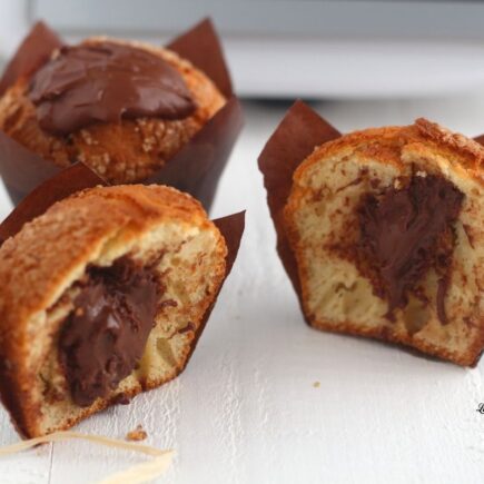 MUFFIN AL CUORE DI NUTELLA BIMBY