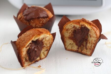 MUFFIN AL CUORE DI NUTELLA BIMBY