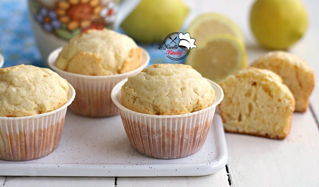 MUFFIN AL LIMONE E MASCARPONE BIMBY