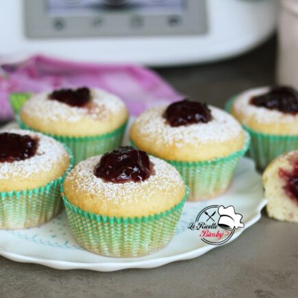 MUFFIN CUOR DI MARMELLATA BIMBY