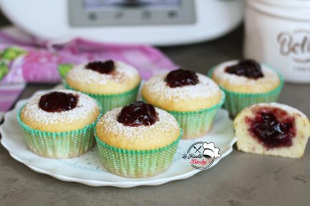 MUFFIN CUOR DI MARMELLATA BIMBY