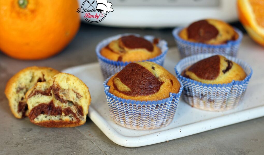 MUFFIN ALL'ARANCIA E CACAO BIMBY FAN