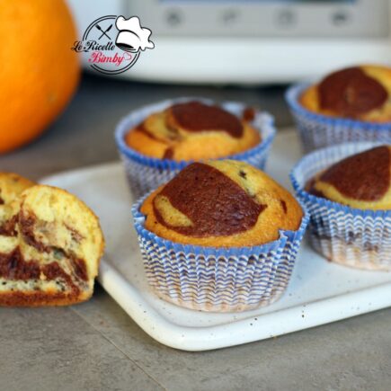 MUFFIN ALL'ARANCIA E CACAO BIMBY FAN
