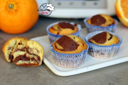 MUFFIN ALL'ARANCIA E CACAO BIMBY FAN