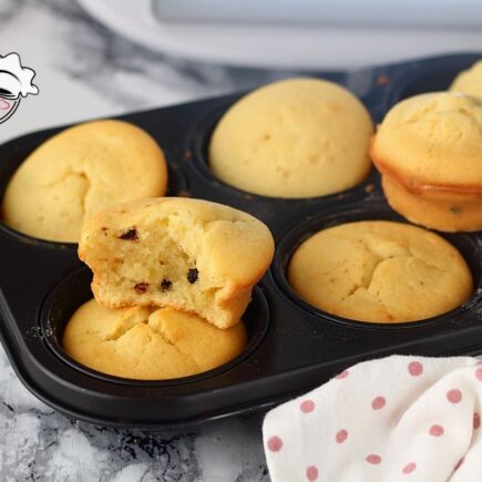 MUFFIN MORBIDISSIMI BIMBY CON GOCCE DI CIOCCOLATO