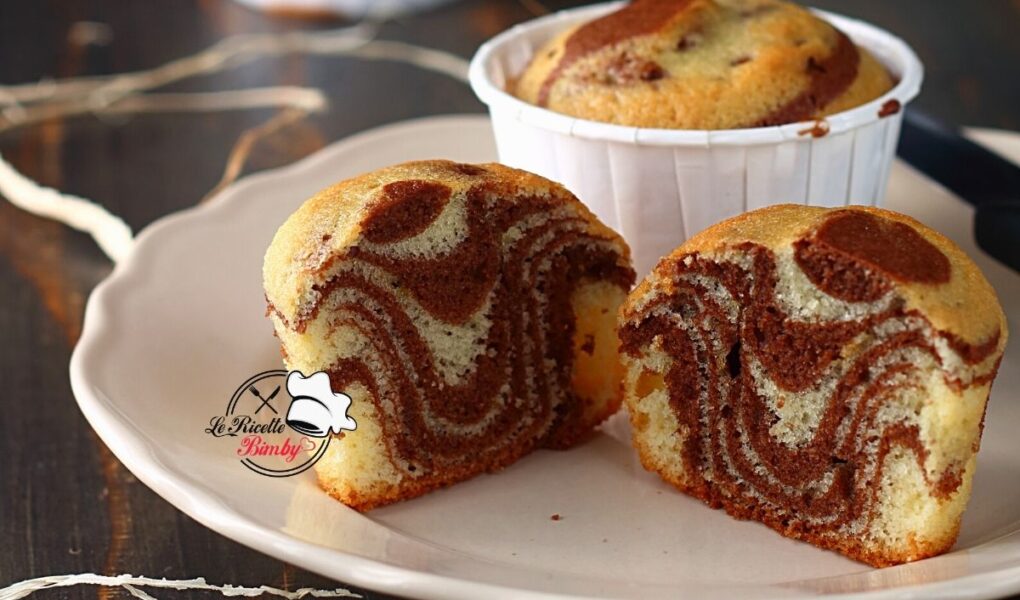 MUFFINS ZEBRATI SENZA BURRO RICETTA BIMBY