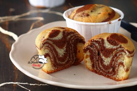 MUFFINS ZEBRATI SENZA BURRO RICETTA BIMBY