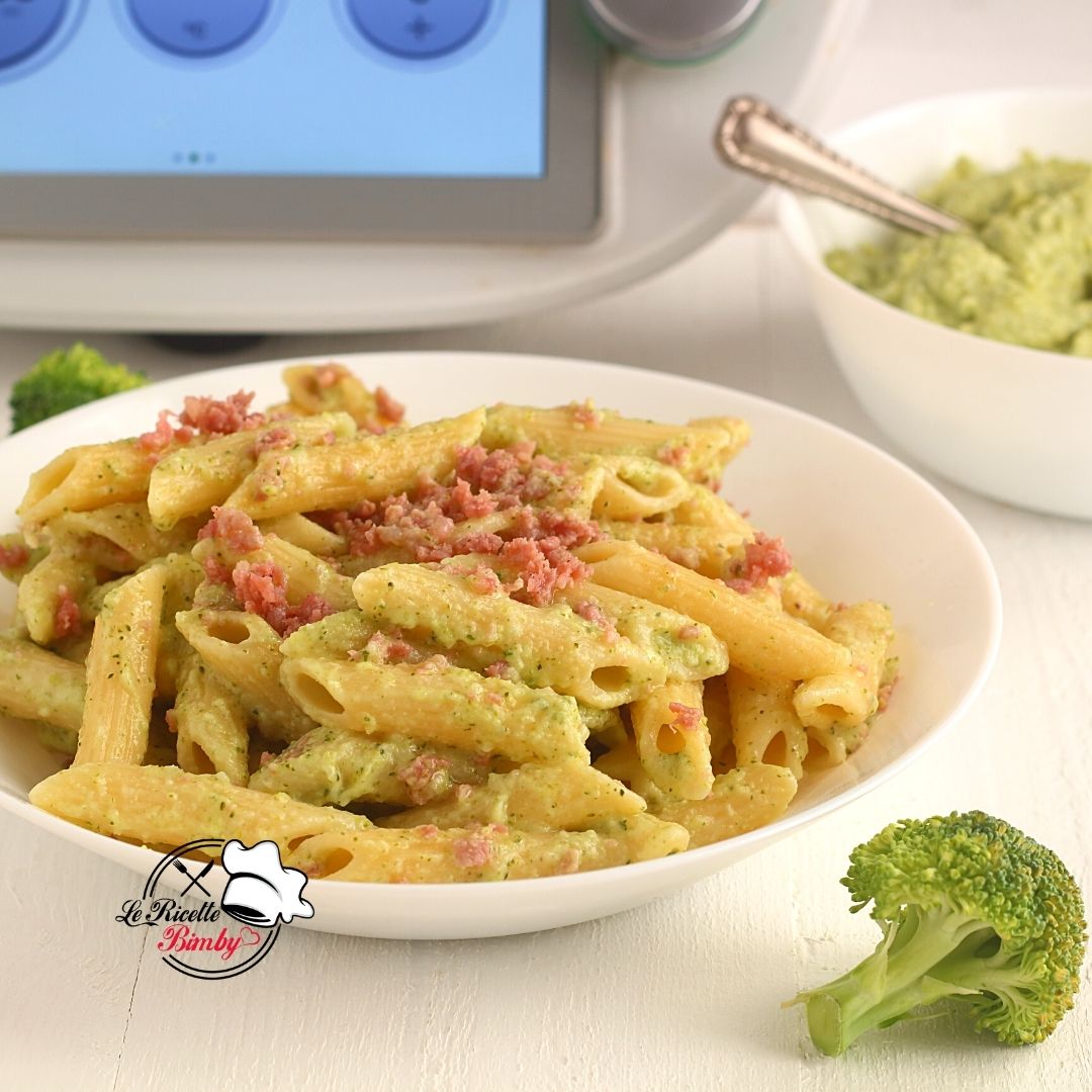 PENNETTE ALLA CREMA DI BROCCOLI E SALSICCIA BIMBY