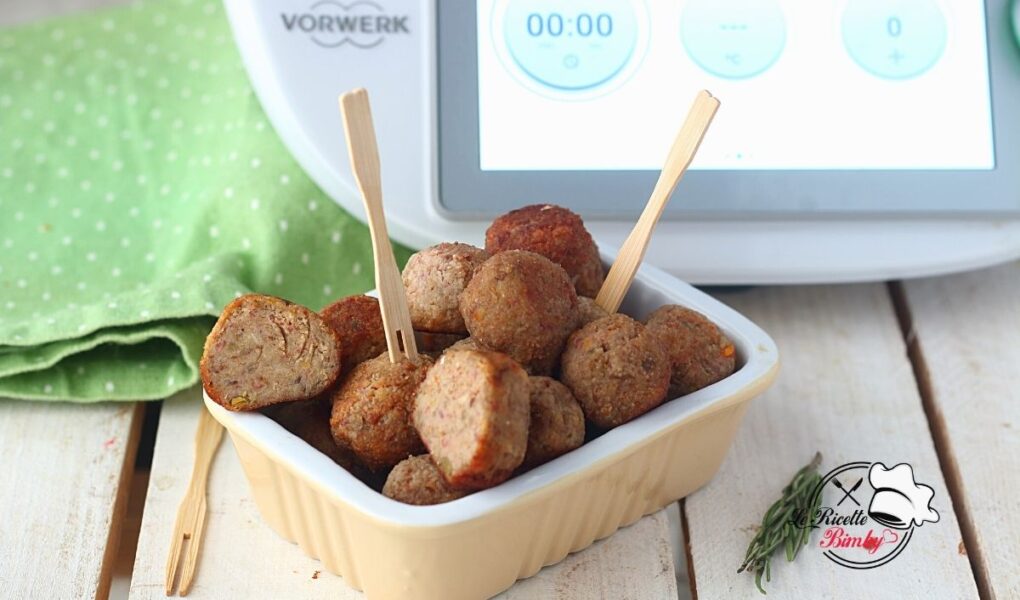 POLPETTE DI COTECHINO E LENTICCHIE BIMBY