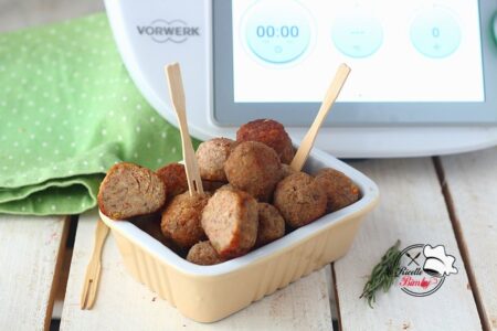 POLPETTE DI COTECHINO E LENTICCHIE BIMBY