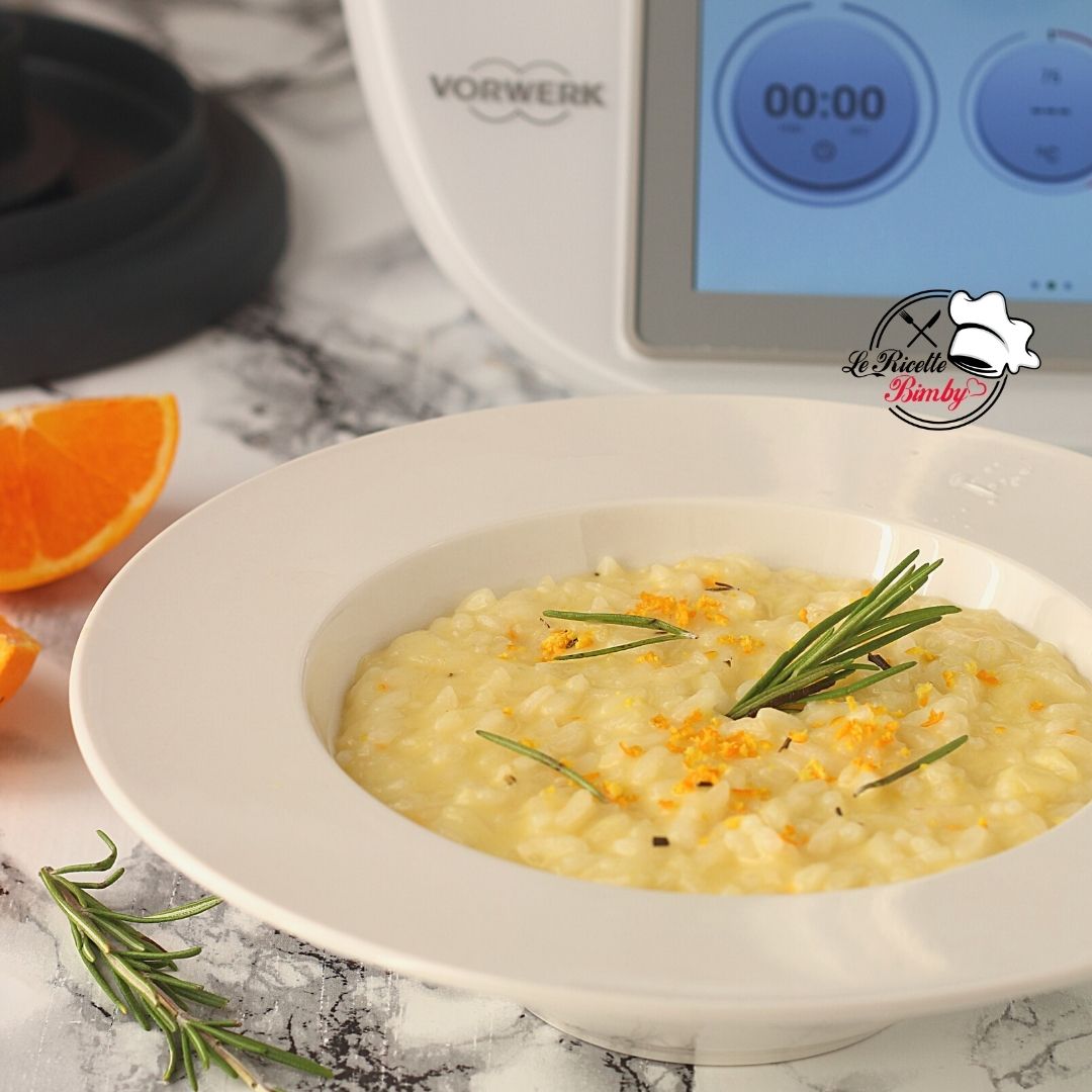 RISOTTO ARANCIA E ROSMARINO BIMBY