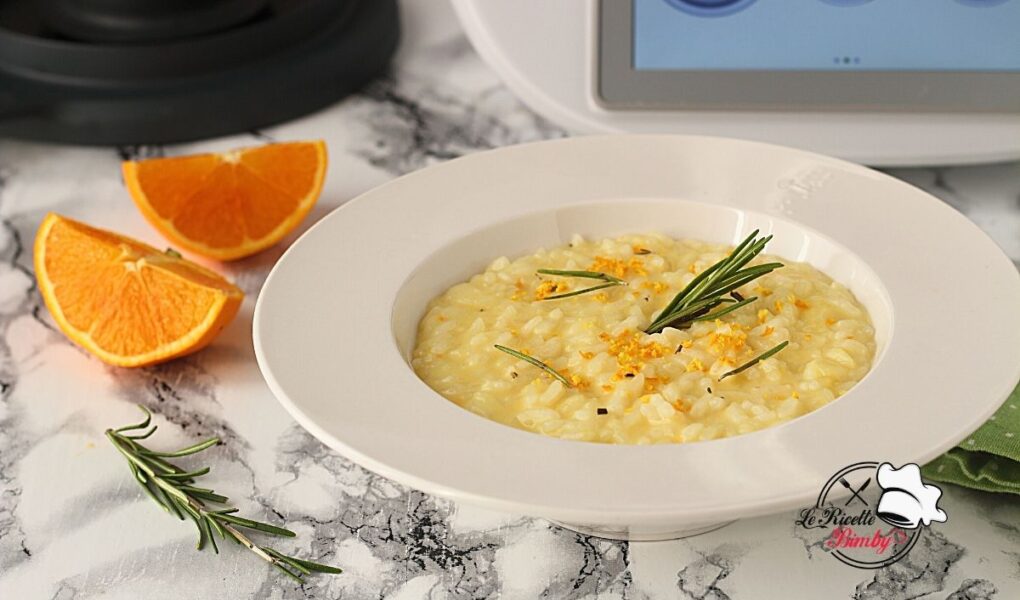 RISOTTO ARANCIA E ROSMARINO BIMBY