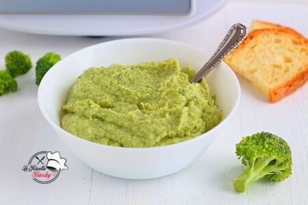 SALSA DI BROCCOLI RICETTA BIMBY