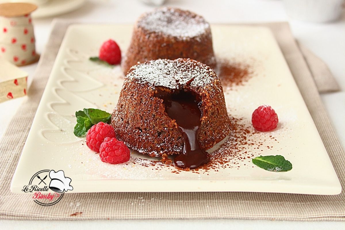 TORTINO AL CIOCCOLATO CON CUORE MORBIDO