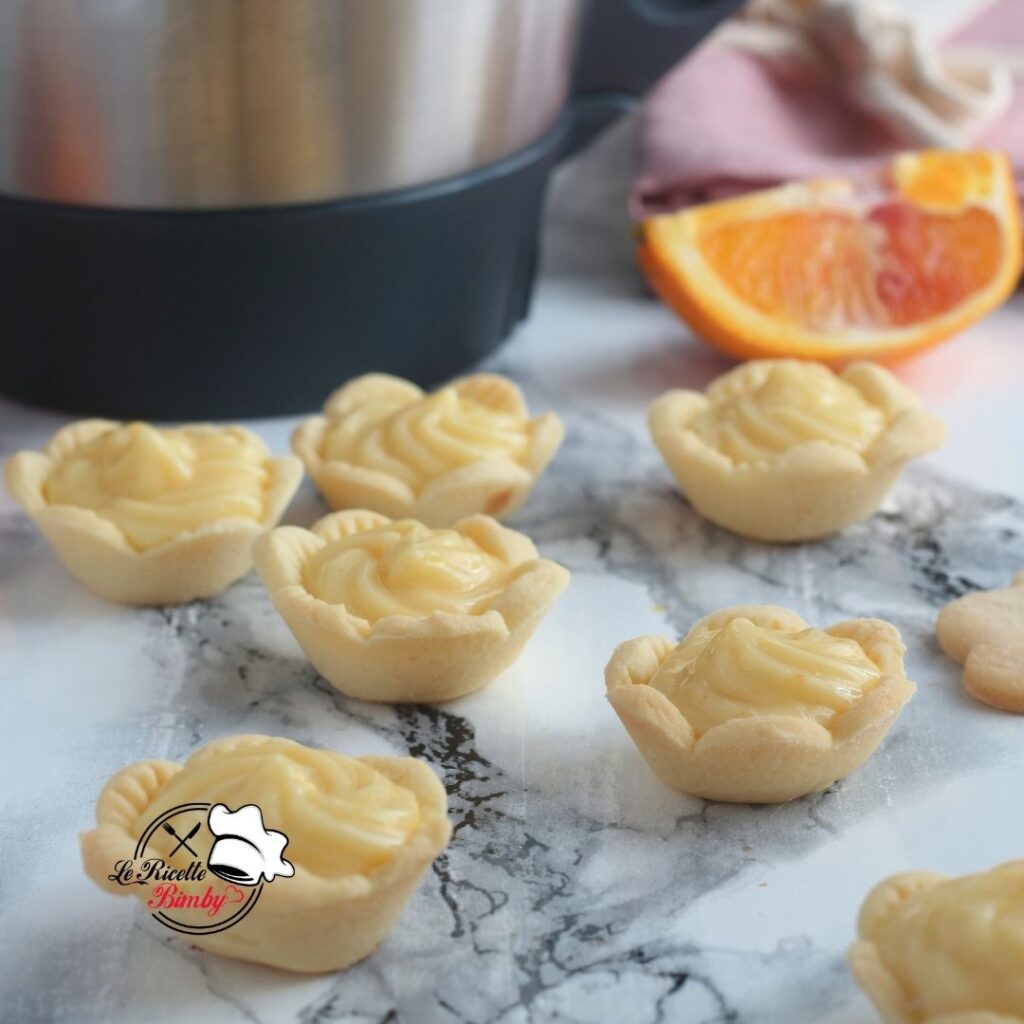 CESTINI CON CREMA ALL'ARANCIA CESTINI CON CREMA ALL'ARANCIA