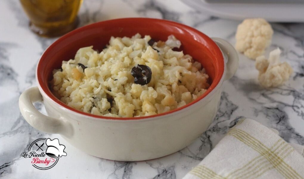 CAVOLFIORE E OLIVE IN BIANCO RICETTA BIMBY