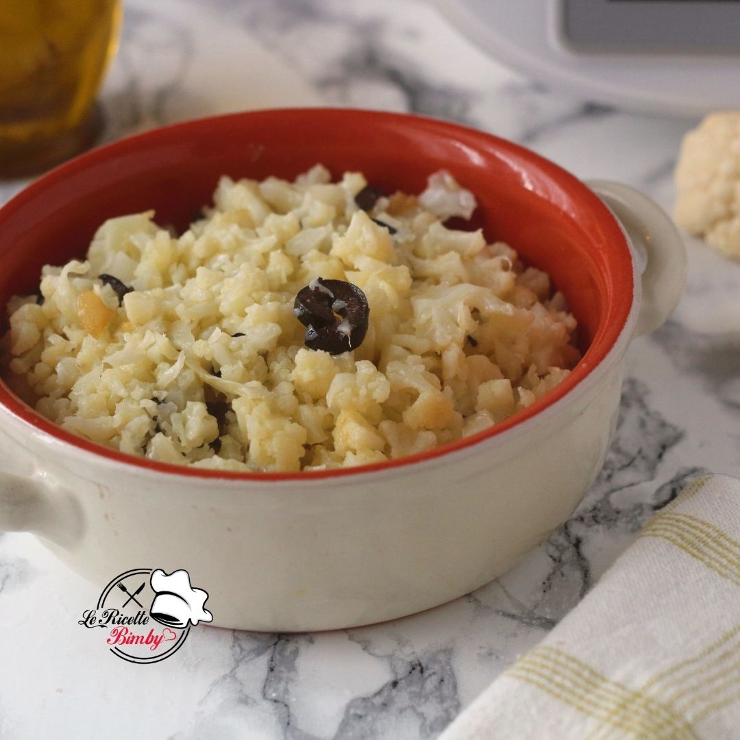CAVOLFIORE E OLIVE IN BIANCO RICETTA BIMBY