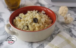 CAVOLFIORE E OLIVE IN BIANCO RICETTA BIMBY