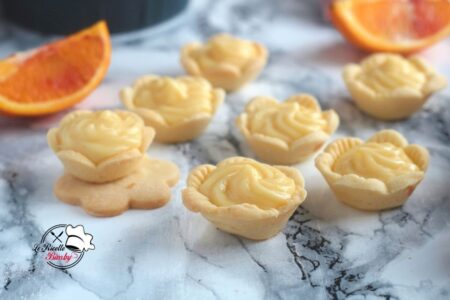 CESTINI CON CREMA ALL'ARANCIA