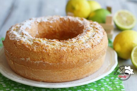CIAMBELLA AL LIMONE E MANDORLE