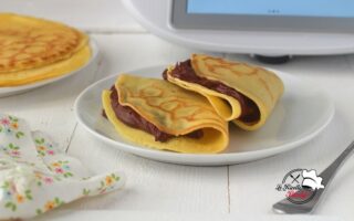 CREPES CON CREMA AL CIOCCOLATO RICETTA BIMBY