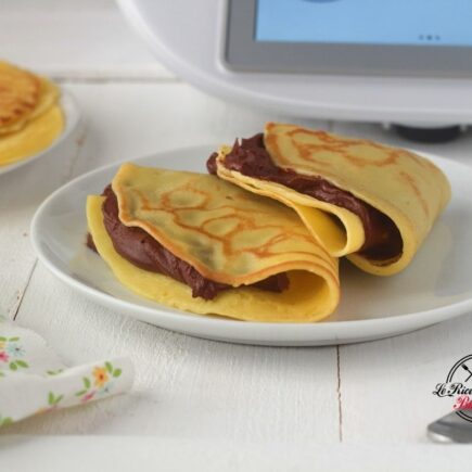 CREPES CON CREMA AL CIOCCOLATO RICETTA BIMBY
