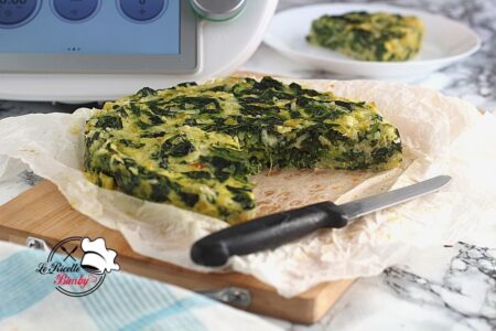 FRITTATA DI RISO E SPINACI AL FORNO BIMBY
