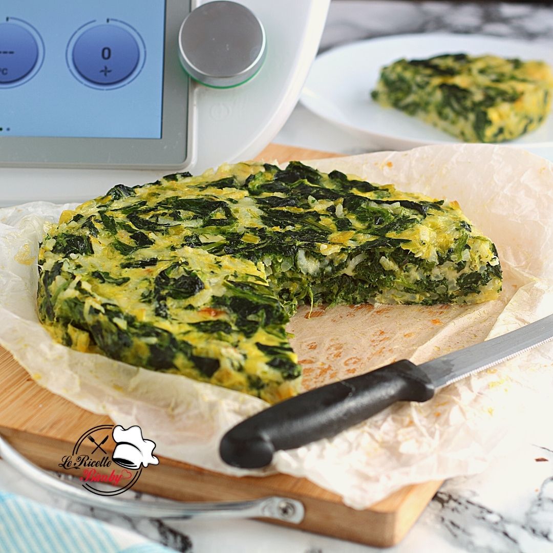 FRITTATA DI RISO E SPINACI AL FORNO