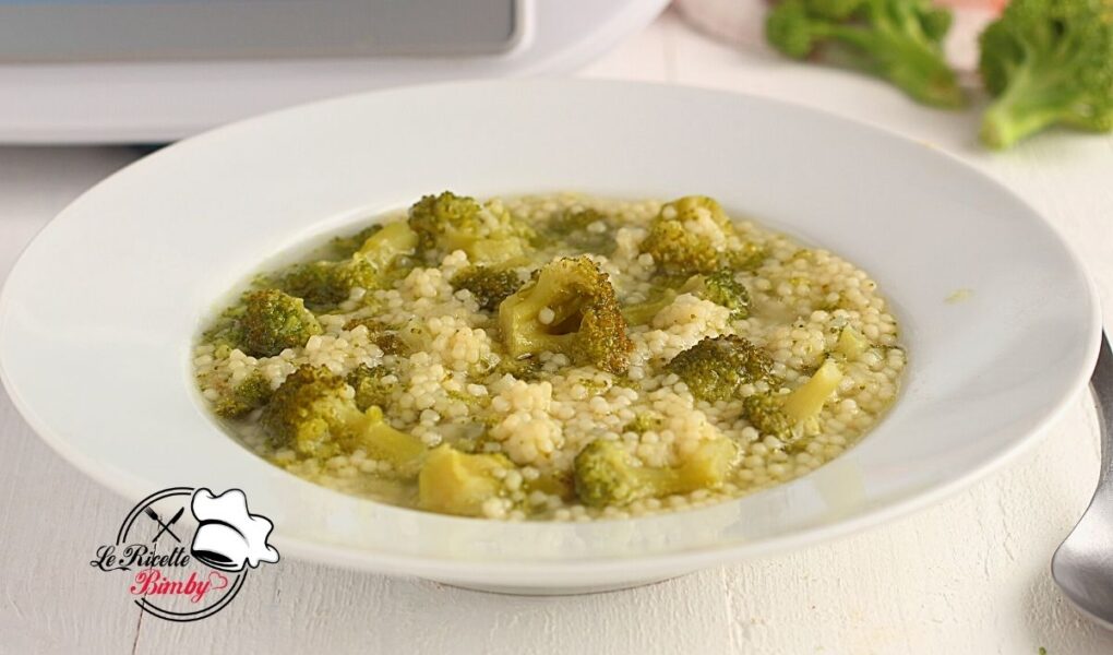 MINESTRA DI BROCCOLI BIMBY SEMPLICE