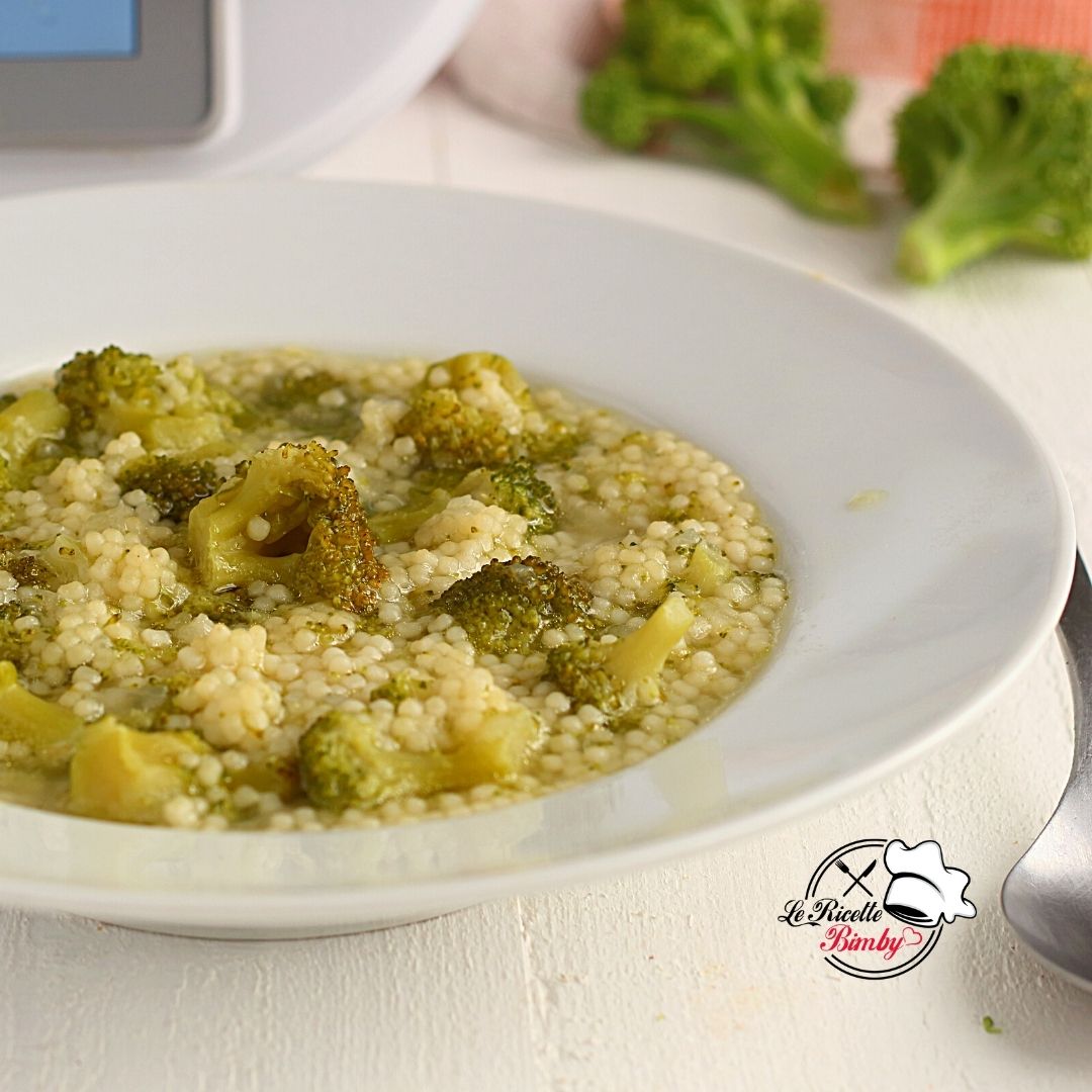 MINESTRA DI BROCCOLI BIMBY SEMPLICE