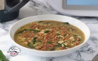 MINESTRA DI LENTICCHIE E SPINACI BIMBY 2