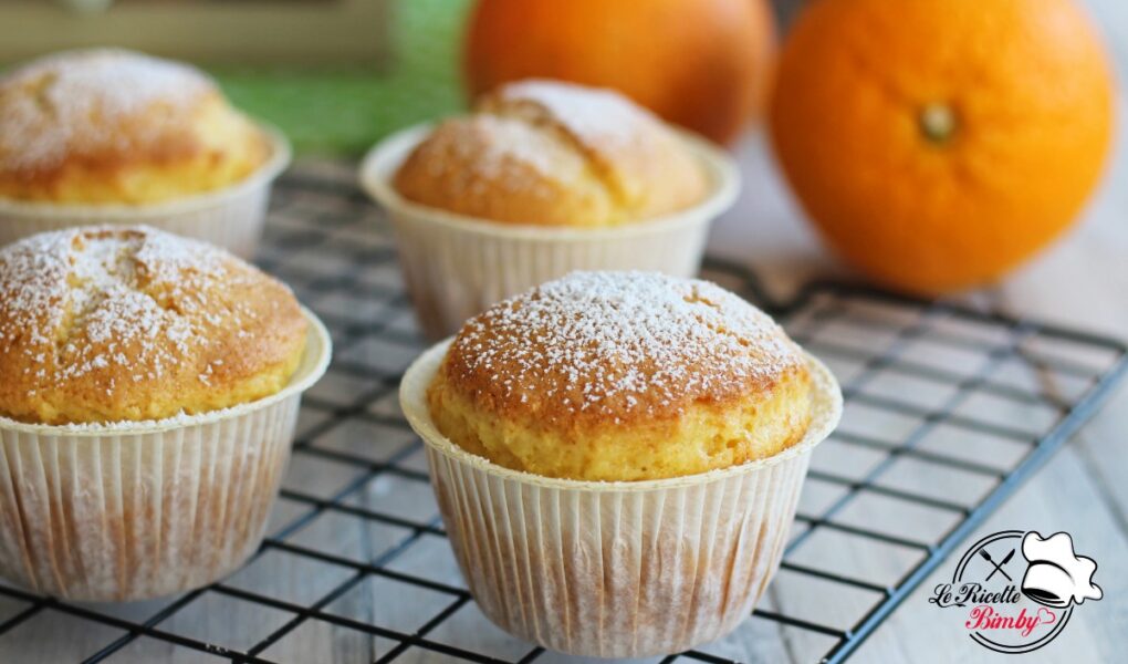 MUFFIN ALL'ARANCIA FRULLATA BIMBY