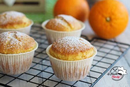 MUFFIN ALL'ARANCIA FRULLATA BIMBY