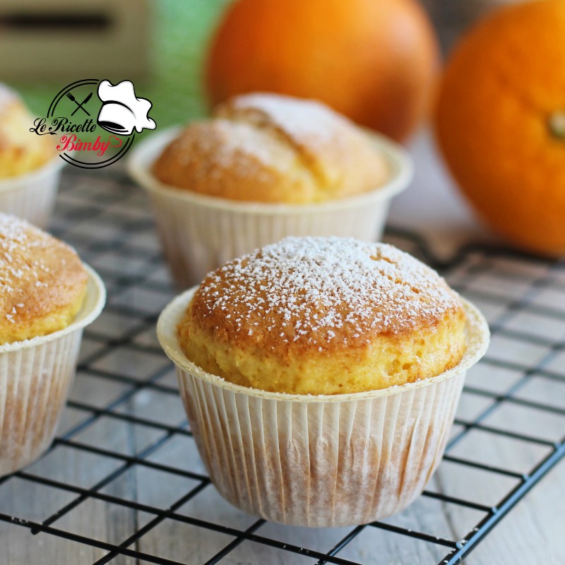 MUFFIN ALL'ARANCIA FRULLATA BIMBY