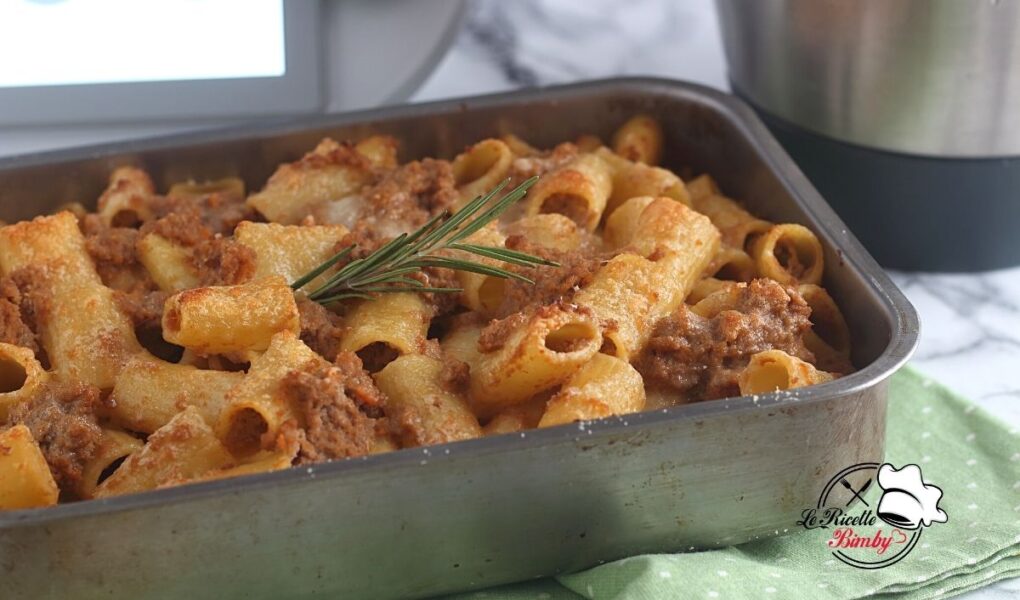 PASTA AL FORNO VELOCE RICETTA BIMBY