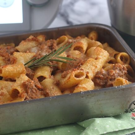 PASTA AL FORNO VELOCE RICETTA BIMBY