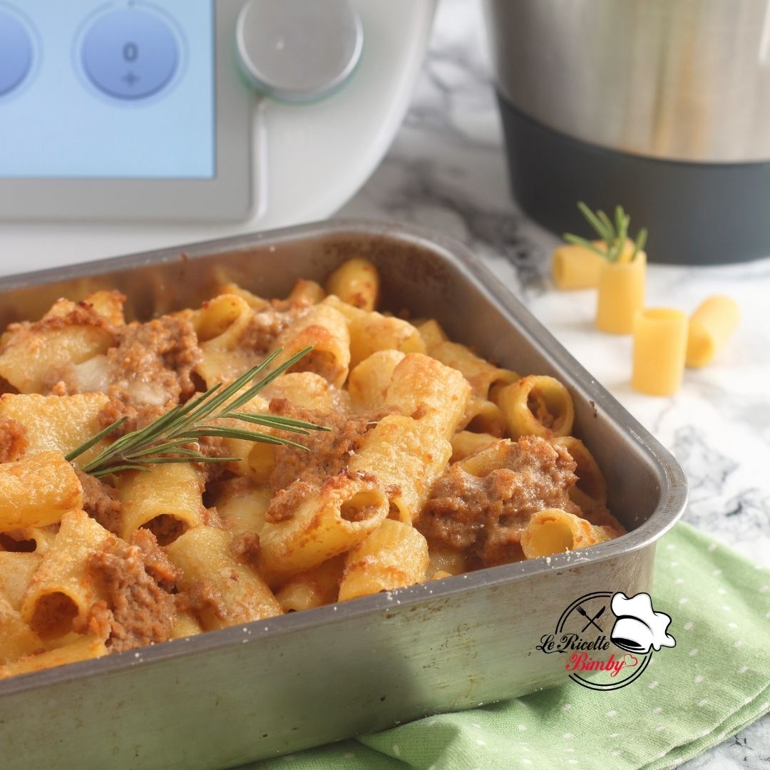PASTA AL FORNO VELOCE RICETTA BIMBY