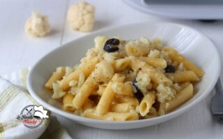 PASTA CON CAVOLFIORE E OLIVE IN BIANCO BIMBY